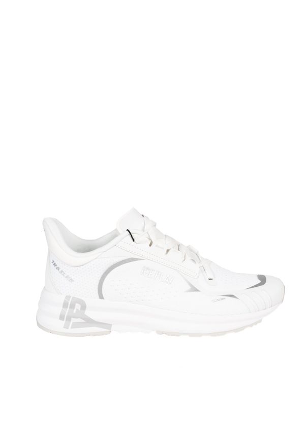 Ice Play Sneakersy | WEEL001M3TY1 | Mężczyzna | Biały. Okazja: na co dzień. Nosek buta: okrągły. Kolor: biały. Materiał: skóra ekologiczna, tkanina