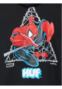 HUF Bluza MARVEL Triangle PF00605 Czarny Regular Fit. Kolor: czarny. Materiał: bawełna. Wzór: motyw z bajki #3