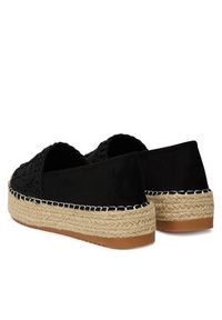 DeeZee Espadryle LE601-66 Czarny. Kolor: czarny. Materiał: materiał