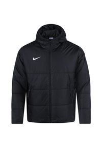 Nike - Kurtka sportowa męska Therma-Fit Academy Pro Jacket. Kolor: czarny. Materiał: poliester. Styl: sportowy