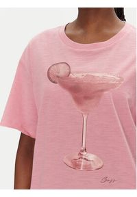 BOSS T-Shirt C_Eband_4 50540433 Różowy Relaxed Fit. Kolor: różowy. Materiał: bawełna #4