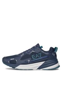 EA7 Emporio Armani Sneakersy X8X156 XK360 S981 Granatowy. Kolor: niebieski