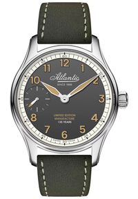 Atlantic - Zegarek Męski ATLANTIC 135 Year Anniversary Limited Edition Worldmaster 52953.41.43. Materiał: skóra #1
