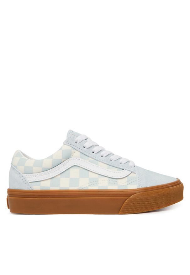 Vans Tenisówki Old Skool VN000D2VCJF1 Niebieski jasny. Kolor: niebieski. Materiał: skóra, zamsz