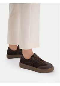 Lasocki Sneakersy CEO-WI23-CRICKIT-01 Brązowy. Kolor: brązowy. Materiał: skóra, zamsz #1