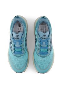 Buty męskie New Balance Fresh Foam X Hierro v9 MHIER314 – niebieskie. Kolor: niebieski. Materiał: materiał, syntetyk. Szerokość cholewki: normalna. Sport: fitness, bieganie #3