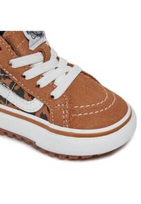 Vans Sneakersy Td Sk8-Hi Zip Mte-1 VN0A5HZ3BF21 Brązowy. Kolor: brązowy. Materiał: skóra. Model: Vans SK8 #4