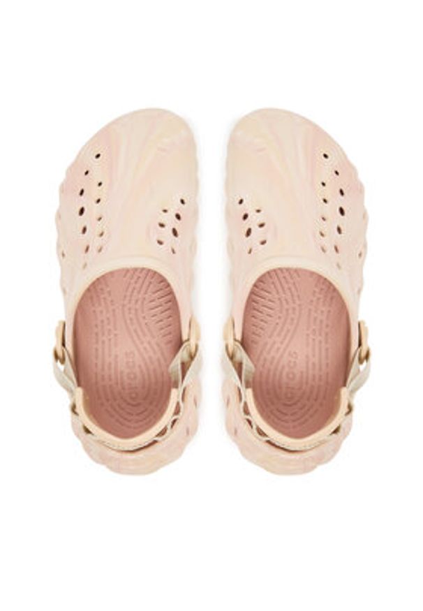 Crocs Klapki Echo Marbled Clog 208454 Kolorowy. Wzór: kolorowy