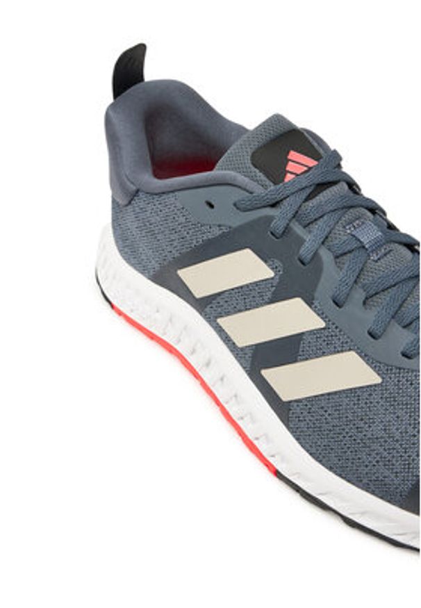 Adidas - adidas Buty na siłownię Everyset IH3117 Szary. Kolor: szary. Materiał: materiał. Sport: fitness