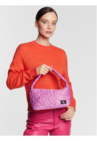 Calvin Klein Jeans Torebka Quilted Shoulder Bag IU0IU00388 Fioletowy. Kolor: fioletowy #4