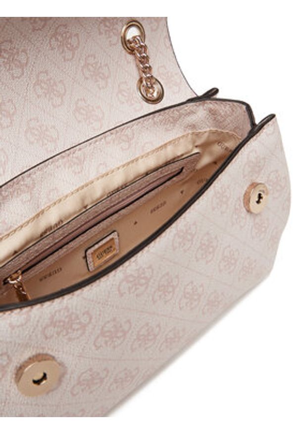 Guess Torebka Katya HWSG96 52210 Różowy. Kolor: różowy. Materiał: skórzane