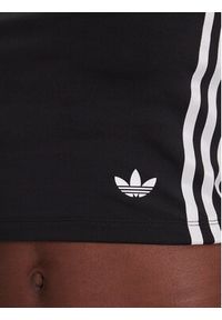 Adidas - adidas Top adicolor 3-Stripes JX7717 Czarny Slim Fit. Kolor: czarny. Materiał: syntetyk #3