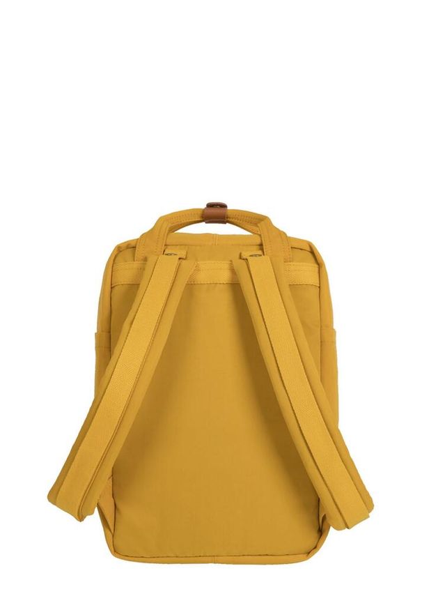 Plecak na laptopa Doughnut Macaroon - mustard. Kolor: żółty