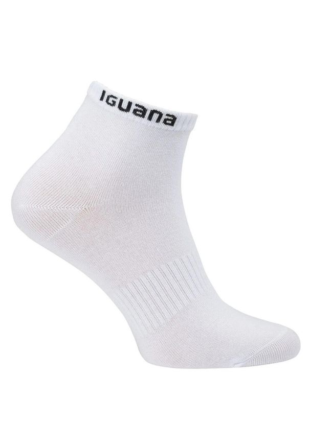 Iguana - Skarpety Unisex Adult Igino Mid Cut (zestaw 3 Sztuk). Kolor: biały. Sport: turystyka piesza