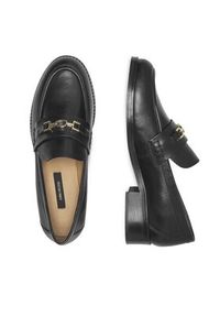 Gino Rossi - GINO ROSSI Loafersy WILMA-107783 Czarny. Kolor: czarny. Materiał: skóra #8