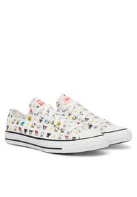 Converse Trampki Chuck Taylor All Star A17700C Biały. Kolor: biały. Materiał: materiał #7
