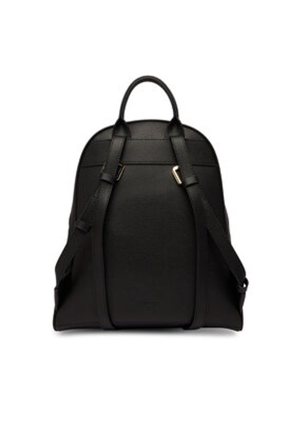 Patrizia Pepe Plecak 8B0325/L001-K103 Czarny. Kolor: czarny. Materiał: skóra