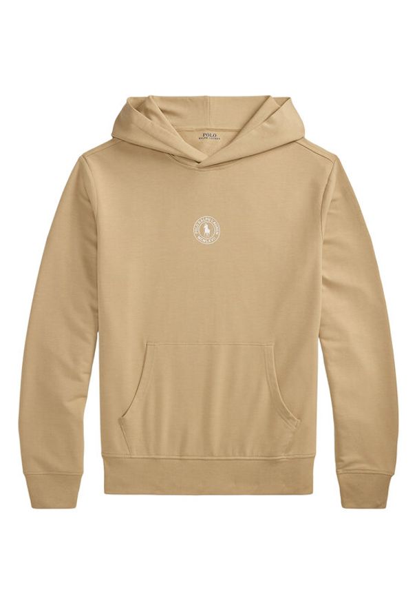 Polo Ralph Lauren Bluza 714P03152003 Beżowy Regular Fit. Typ kołnierza: polo. Kolor: beżowy. Materiał: wiskoza