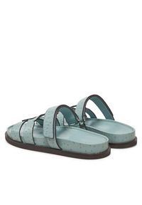 Tory Burch Klapki 162580 Niebieski. Kolor: niebieski. Materiał: skóra #2