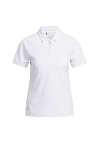 Adidas - Koszulka Women's Ultimate365 HEAT.RDY Polo. Typ kołnierza: polo. Kolor: biały. Materiał: materiał. Styl: sportowy