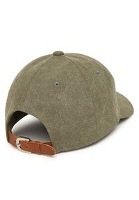 Premiata Czapka z daszkiem Ball 14 Khaki. Kolor: brązowy. Materiał: materiał, bawełna