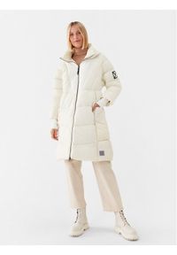 Didriksons Płaszcz zimowy Andrea 504308 Écru Oversize. Materiał: syntetyk. Sezon: zima