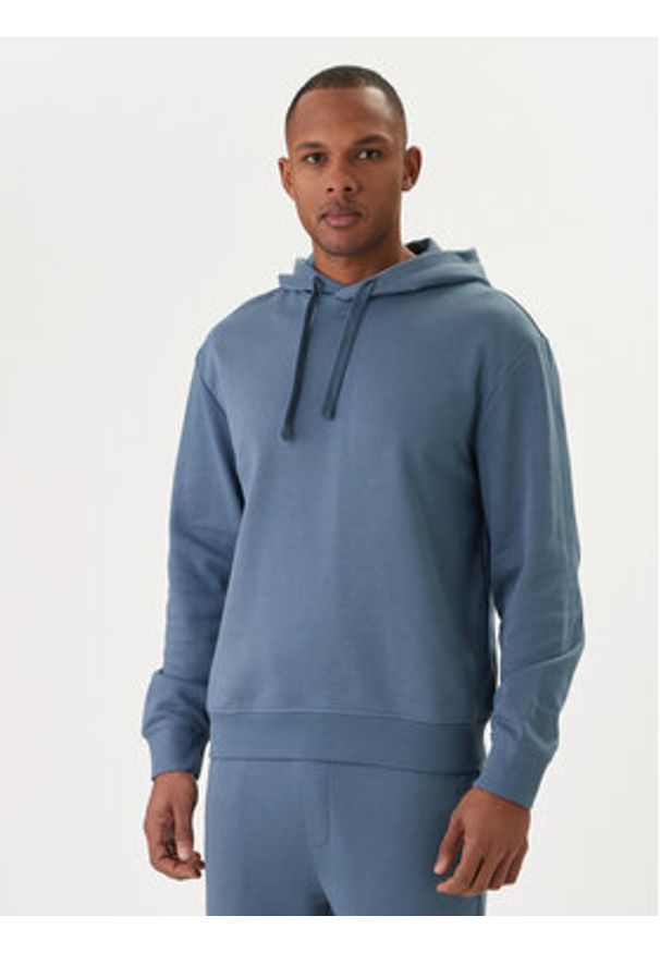 Hugo - HUGO Dres Dapodayote 50492581 Niebieski Relaxed Fit. Kolor: niebieski. Materiał: bawełna