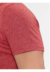 Tommy Jeans T-Shirt Jaspe DM0DM09586 Czerwony Slim Fit. Kolor: czerwony. Materiał: bawełna
