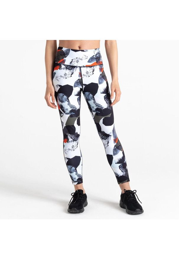 DARE 2B - Legginsy fitness damskie Dare2B Influential. Kolor: niebieski. Materiał: elastan, poliester. Sport: fitness