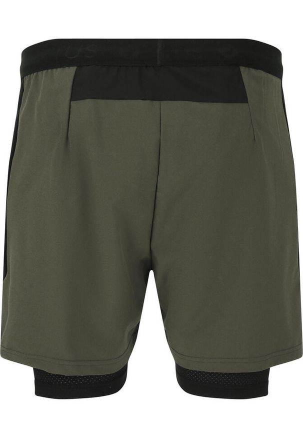 VIRTUS - Krótkie rozkładane 2 w 1 Virtus Dylan. Kolor: zielony. Długość: krótkie. Sezon: lato
