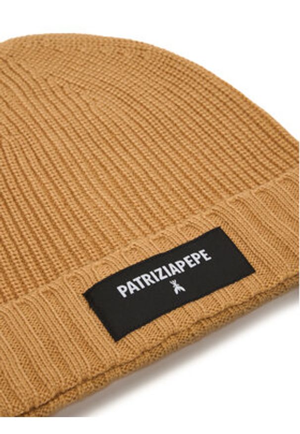 Patrizia Pepe Czapka 2F0111/K9O3A-B794 Brązowy. Kolor: brązowy. Materiał: wełna