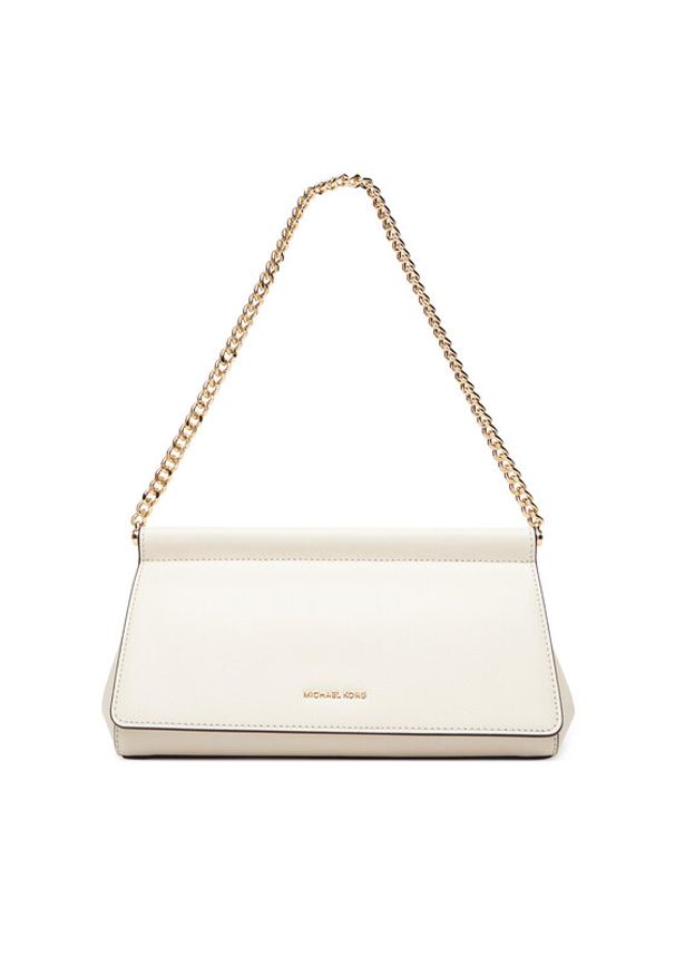 MICHAEL Michael Kors Torebka Carmine 30S5G9YC6L Écru. Materiał: skórzane