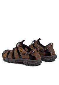 keen - Keen Sandały Targhee III Sandal 1022427 Brązowy. Kolor: brązowy. Materiał: nubuk, skóra #7