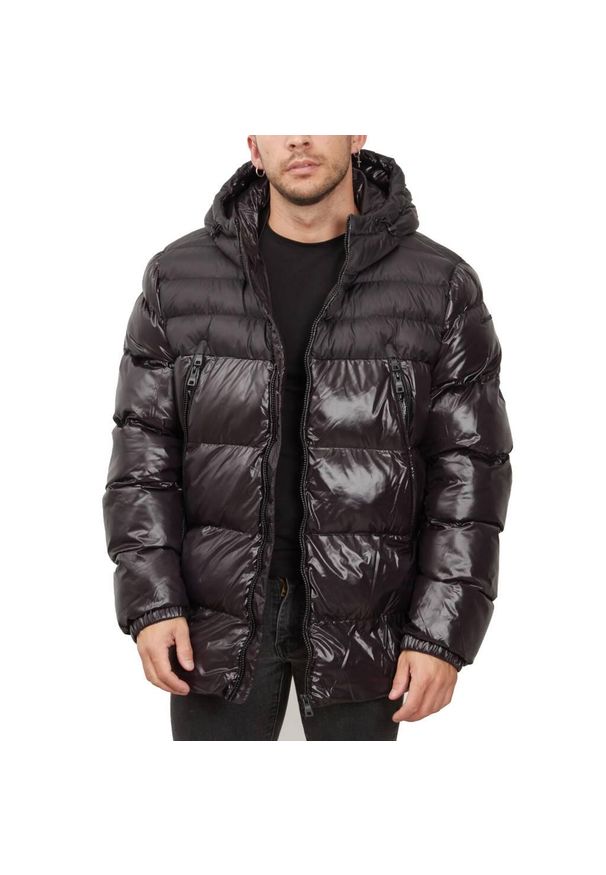 Kurtka Geox Model M2628k Tc162 M Sile Hood Jacket Kolor Czarny. Kolor: czarny. Materiał: tkanina
