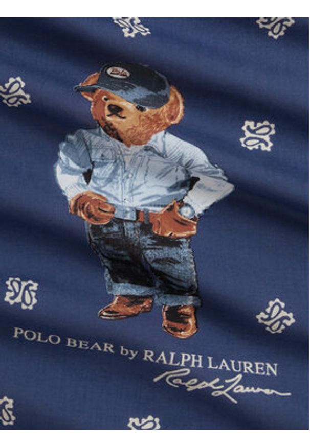 Polo Ralph Lauren Apaszka 449P11847001 Granatowy. Kolor: niebieski. Materiał: bawełna