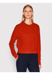 Polo Ralph Lauren Sweter 211872736001 Czerwony Regular Fit. Typ kołnierza: polo. Kolor: czerwony. Materiał: wełna