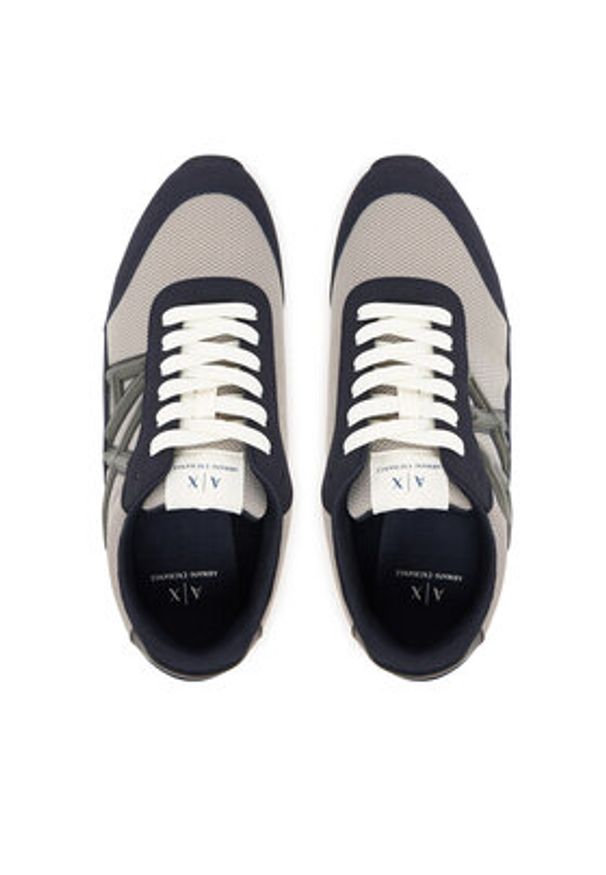 Armani Exchange Sneakersy XM001960 AF19388 MZ256 Szary. Kolor: szary. Materiał: materiał