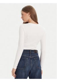 Guess Jeans Body W4BP41 J1314 Biały Slim Fit. Kolor: biały. Materiał: bawełna #4