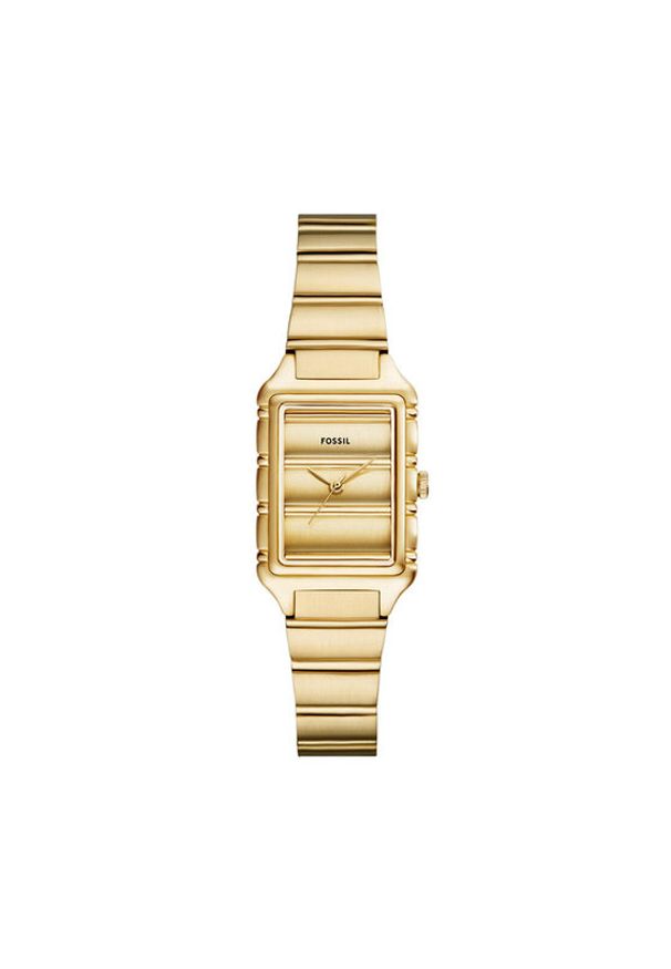 Fossil Zegarek Raquel Gold Stainless Steel ES5389 Złoty. Kolor: złoty