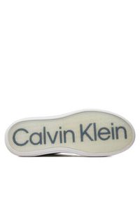 Calvin Klein Sneakersy Low Top Lace Up Tailor HM0HM01379 Biały. Kolor: biały #3