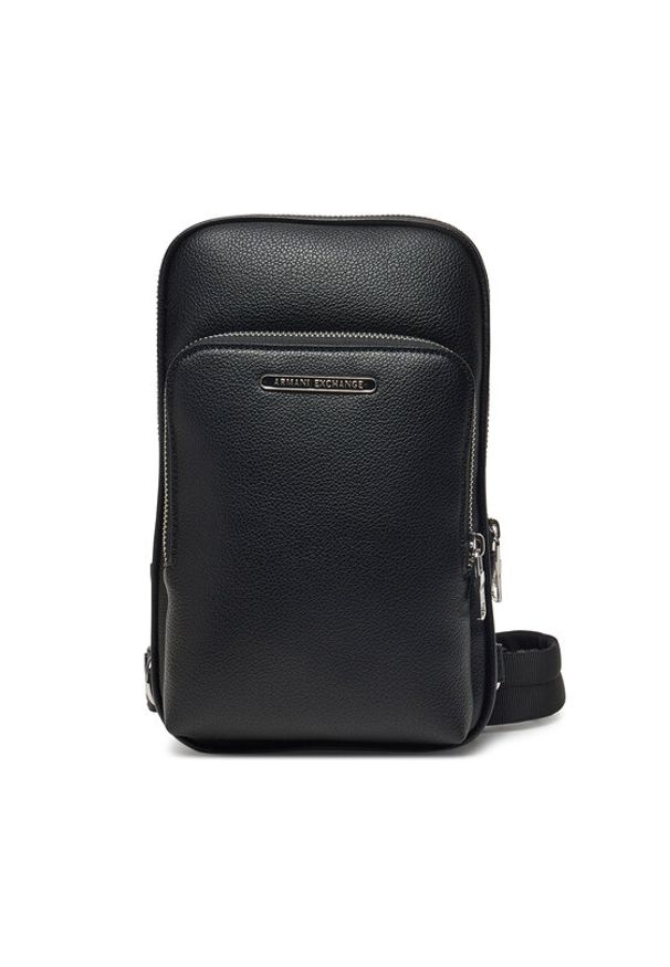 Armani Exchange Saszetka XM000843 AF12134 UC001 Czarny. Kolor: czarny. Materiał: skóra