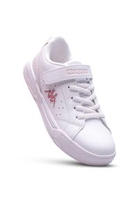 Kappa - Buty sportowe dziecięce KAPPA BEATTY K sneakersy. Kolor: biały, różowy, wielokolorowy #1