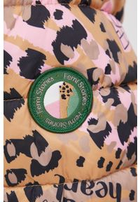 Femi Stories Kurtka Franta damska kolor brązowy zimowa. Okazja: na co dzień. Kolor: brązowy. Sezon: zima. Styl: casual #5