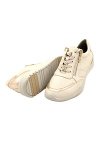 Caprice - Sneakersy buty CAPRICE 9-23765-20 165 beżowe beżowy. Kolor: beżowy. Materiał: skóra. Szerokość cholewki: normalna. Obcas: na platformie #8