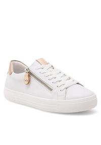 Remonte Sneakersy D0903-81 Biały. Kolor: biały. Materiał: skóra #8