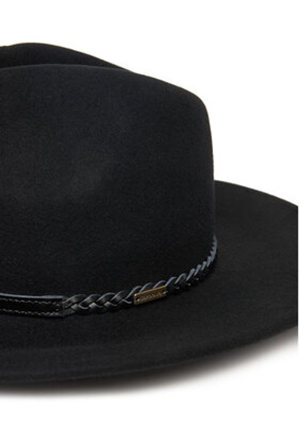 Barbour Kapelusz Tack Fedora LHA0217BK91 Czarny. Kolor: czarny. Materiał: materiał, wełna