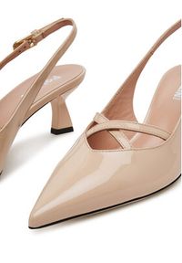 Pollini Czółenka SA10125C1MTB0122 Beżowy. Kolor: beżowy. Materiał: skóra #6