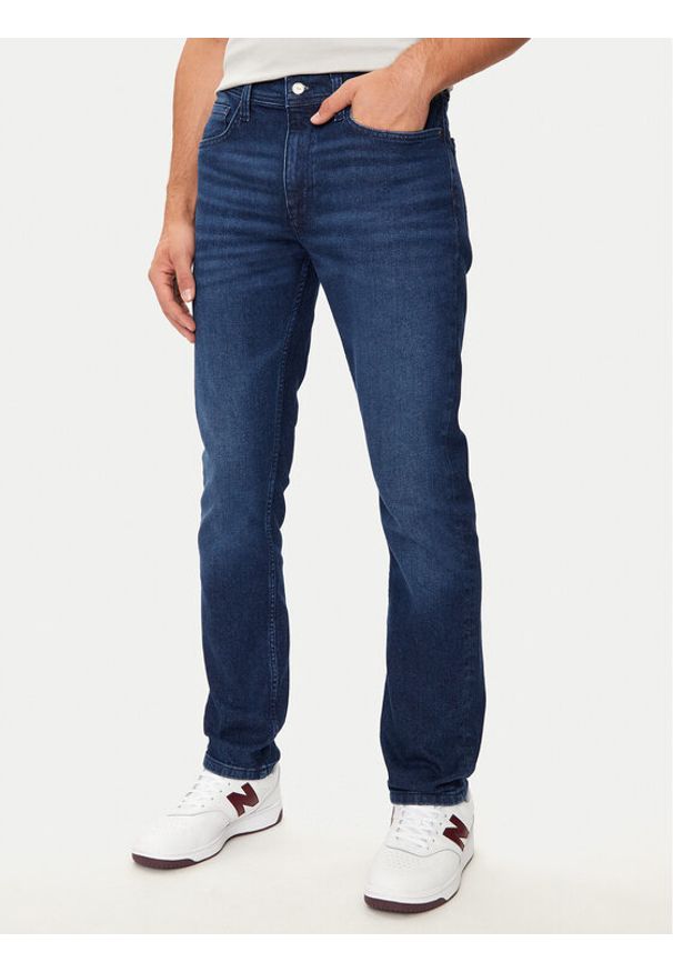 Mustang Jeansy Orlando 1015500 Niebieski Slim Fit. Kolor: niebieski