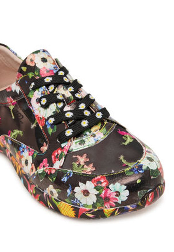 Laura Vita Sneakersy Joctao 26 Czarny. Kolor: czarny. Materiał: skóra