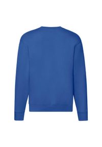 FRUIT OF THE LOOM - Męska Bluza Rozpinana Premium. Kolor: niebieski